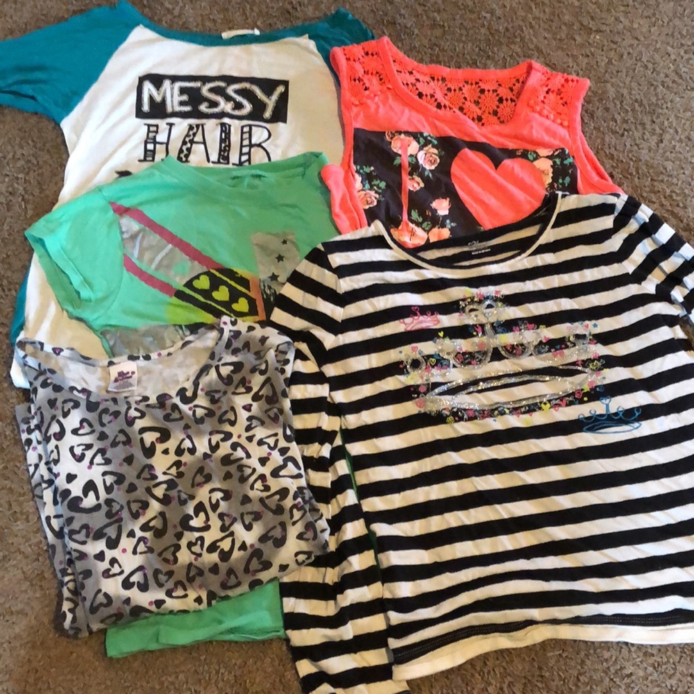 Lot of girls shirts